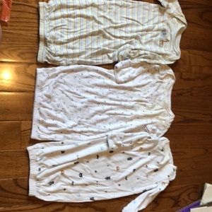 0-3 boy unisex baby gown sleeper